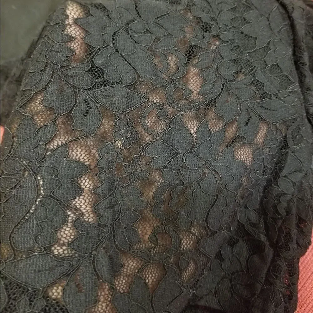 Sexy Lace See Through Shorts sz Medium